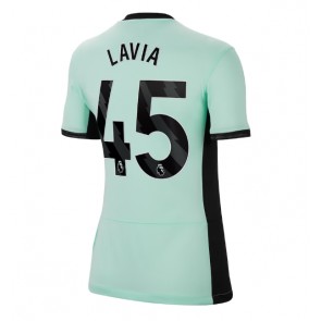 Chelsea Romeo Lavia #45 Replika Tredjetrøje Dame 2023-24 Kortærmet